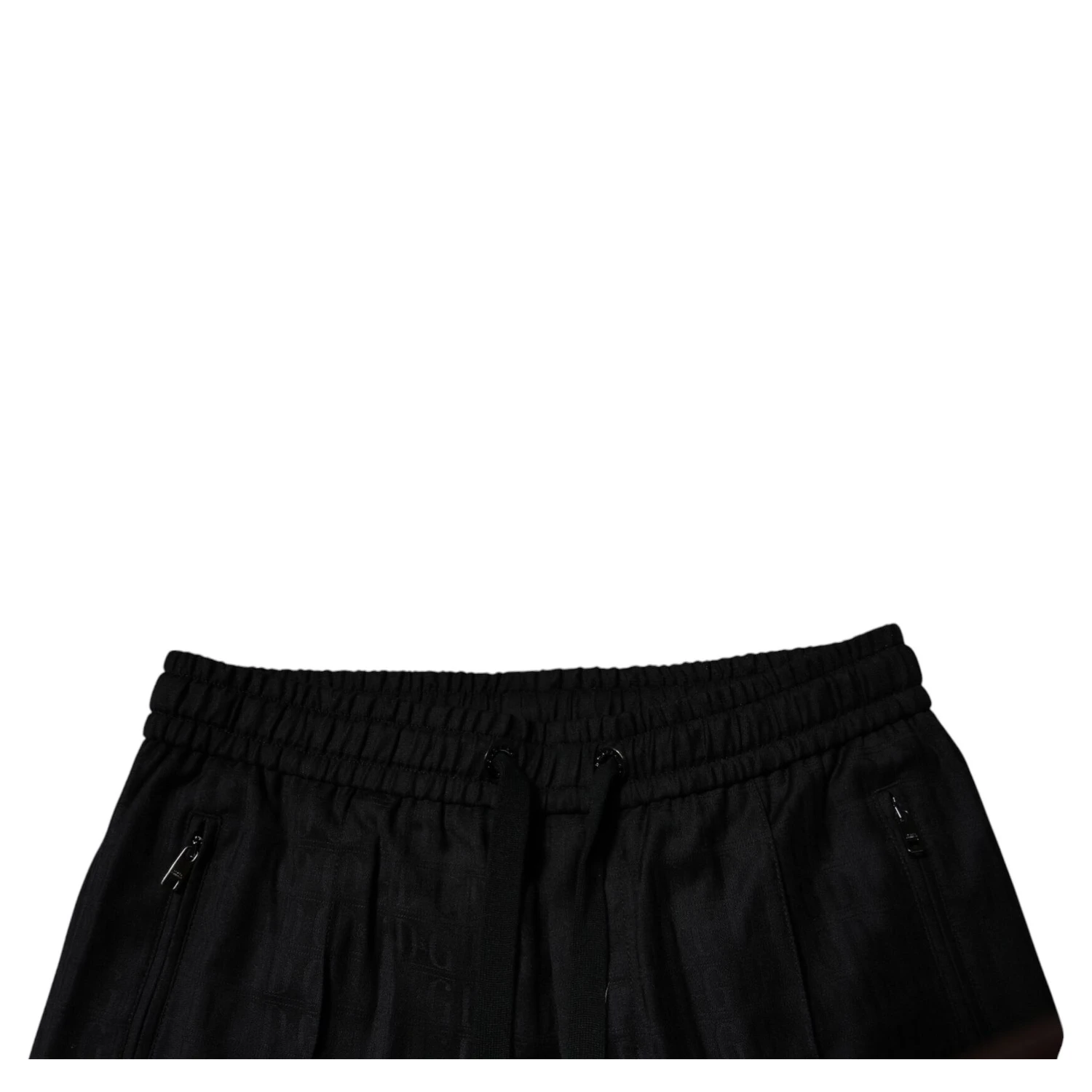 Black Wool Jogger Jogging Pants