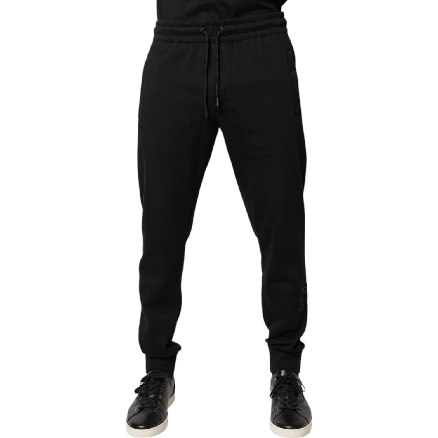 Black Cotton Jogger Jogging Pants