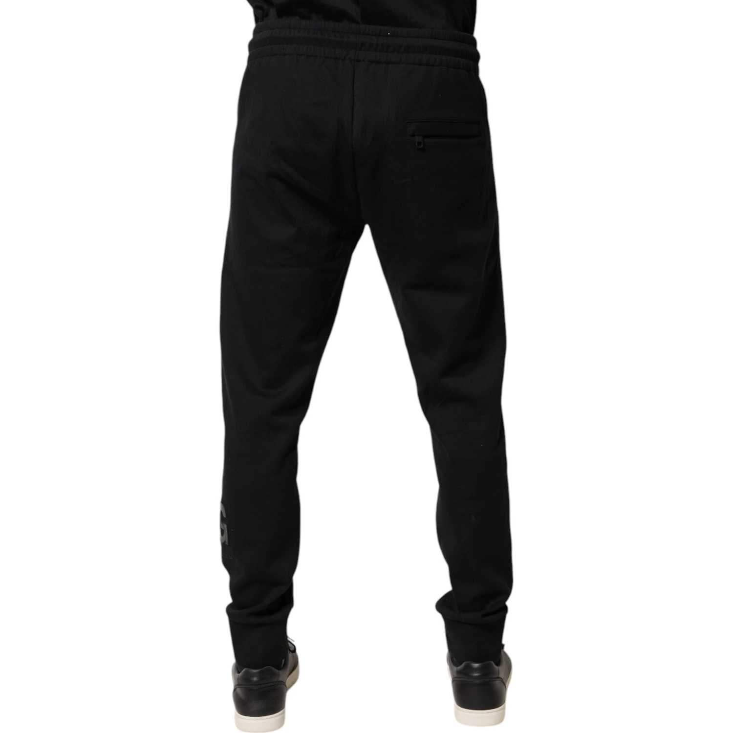Black Cotton Jogger Jogging Pants