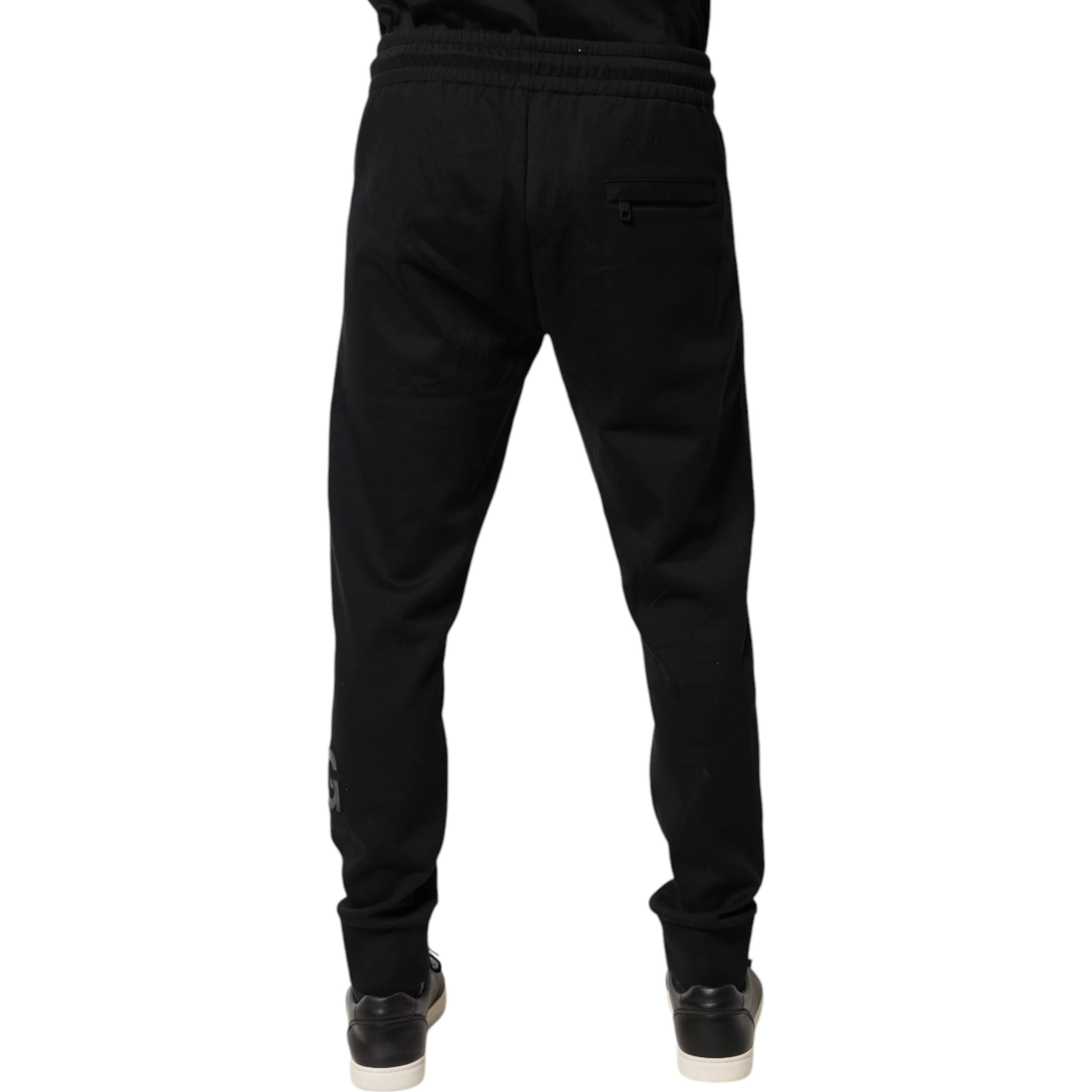 Black Cotton Jogger Jogging Pants