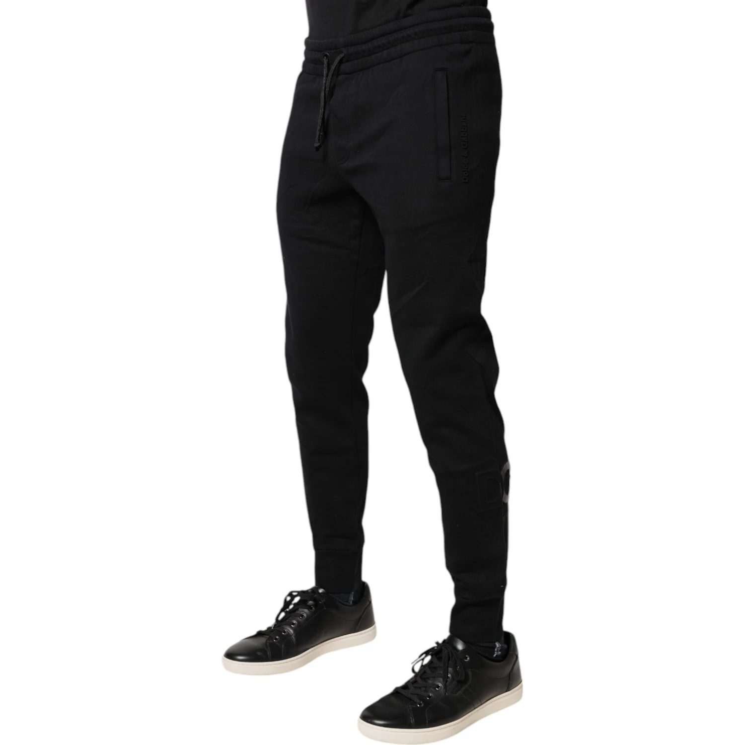 Black Cotton Jogger Jogging Pants