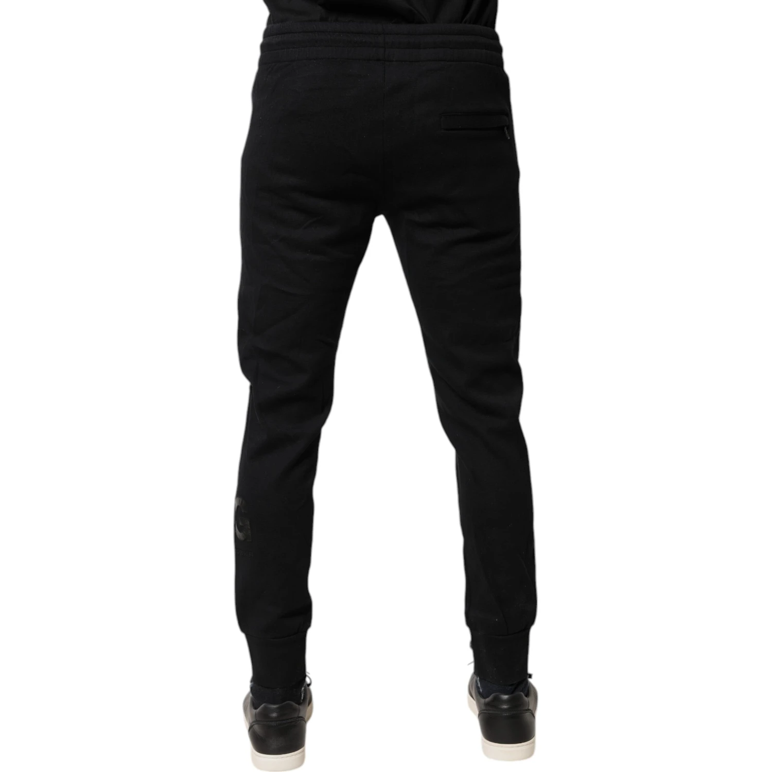 Black Cotton Jogger Jogging Pants