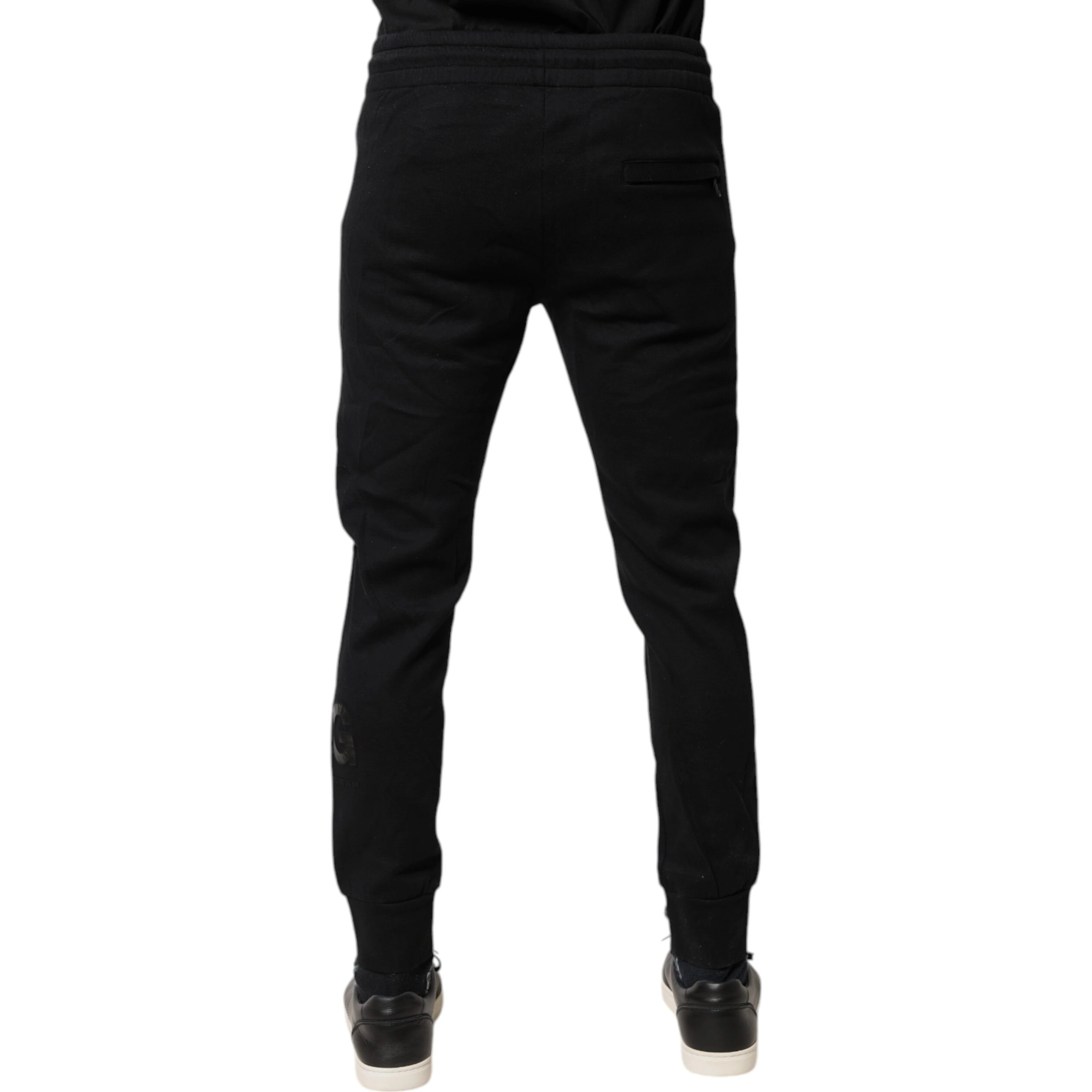 Black Cotton Jogger Jogging Pants