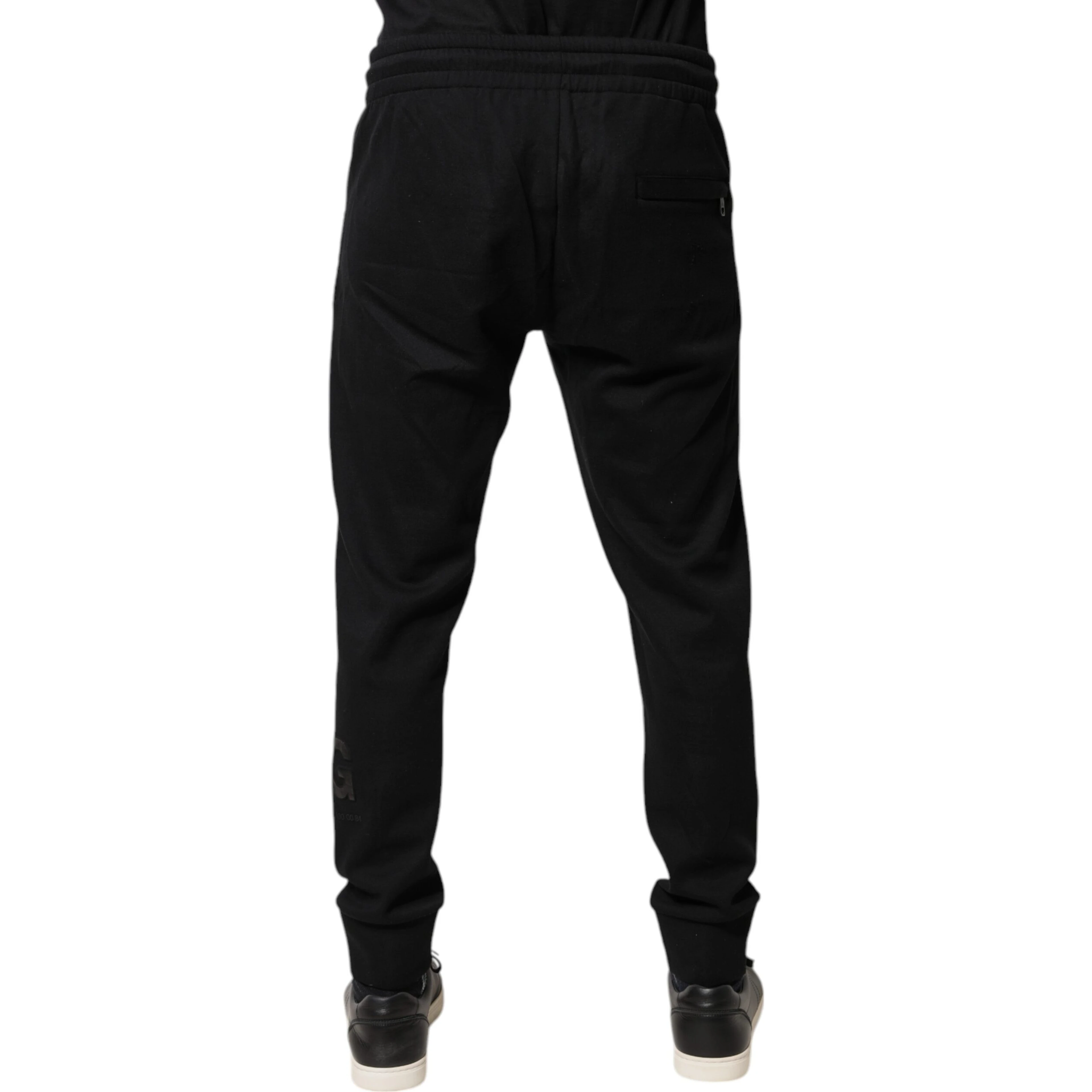 Black Cotton Jogger Jogging Pants
