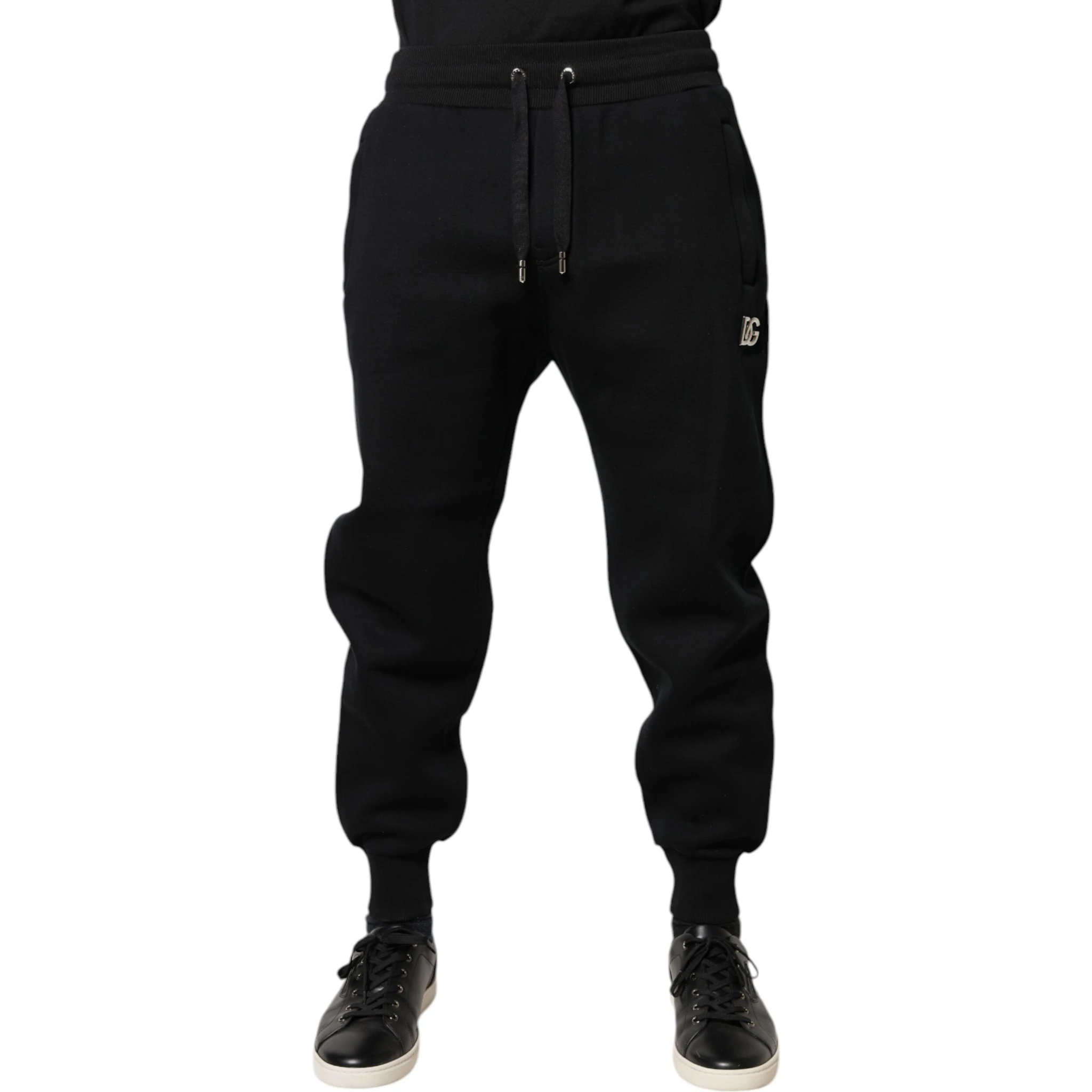 Black Modal Jogger Jogging Pants