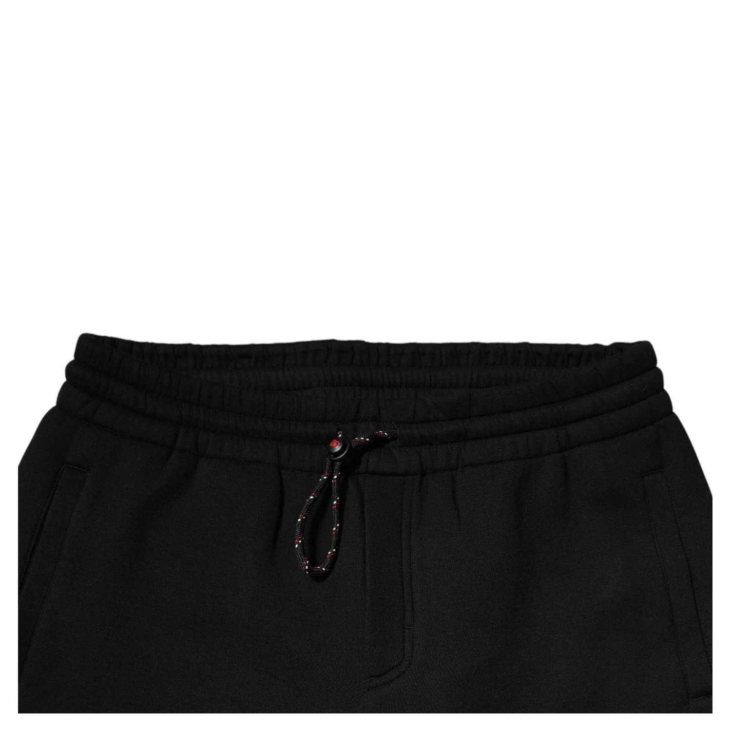 Black Logo Patch CottonJogger Sweatpants Pants