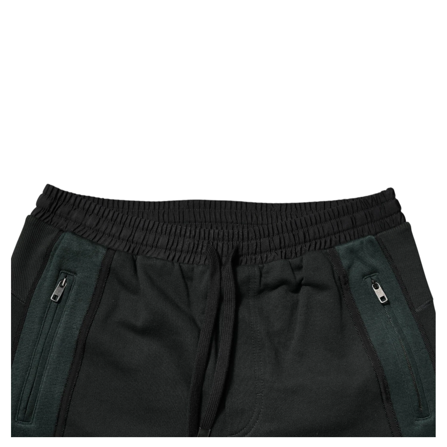 Black Cotton Blend Jogger Sweatpants Pants