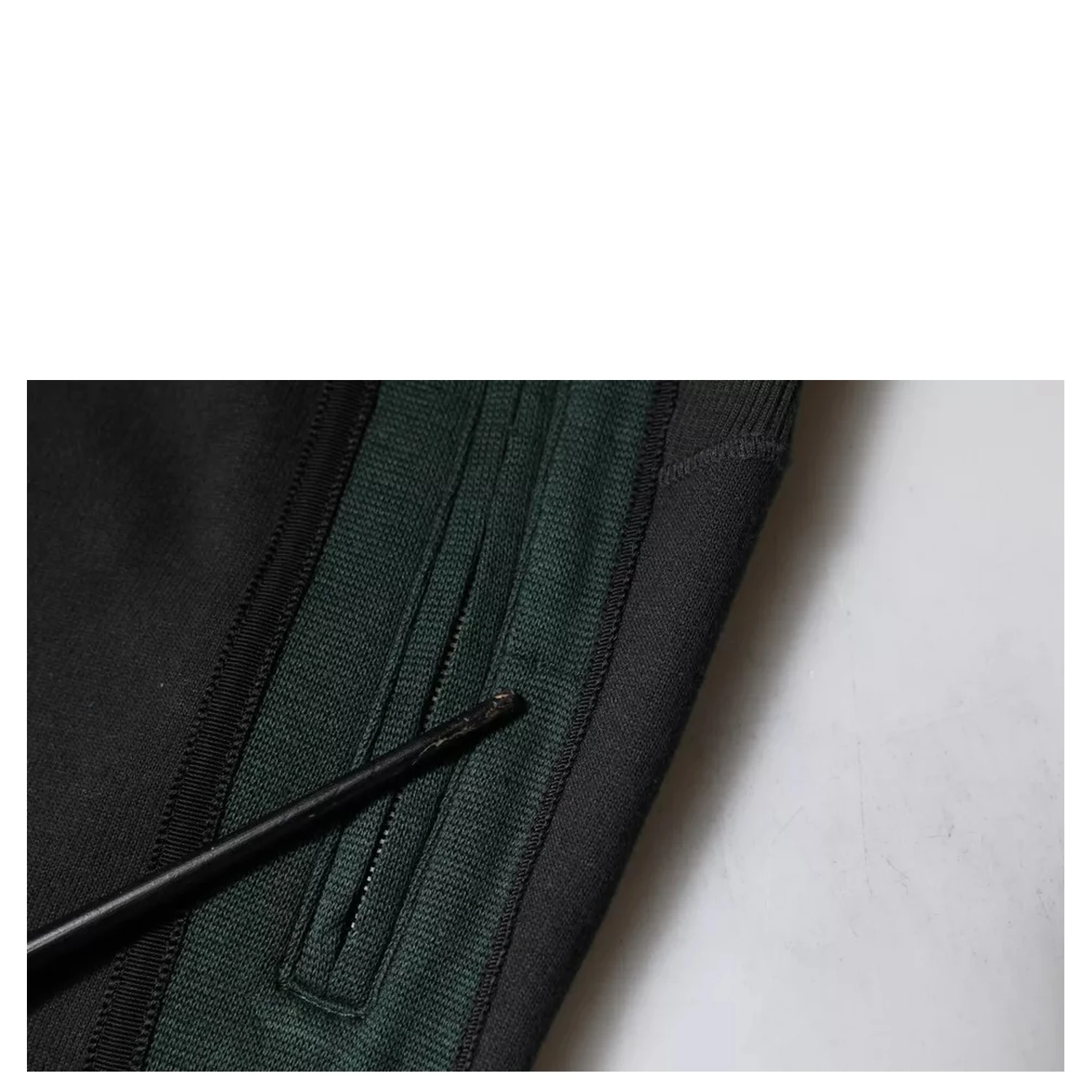 Black Cotton Blend Jogger Sweatpants Pants