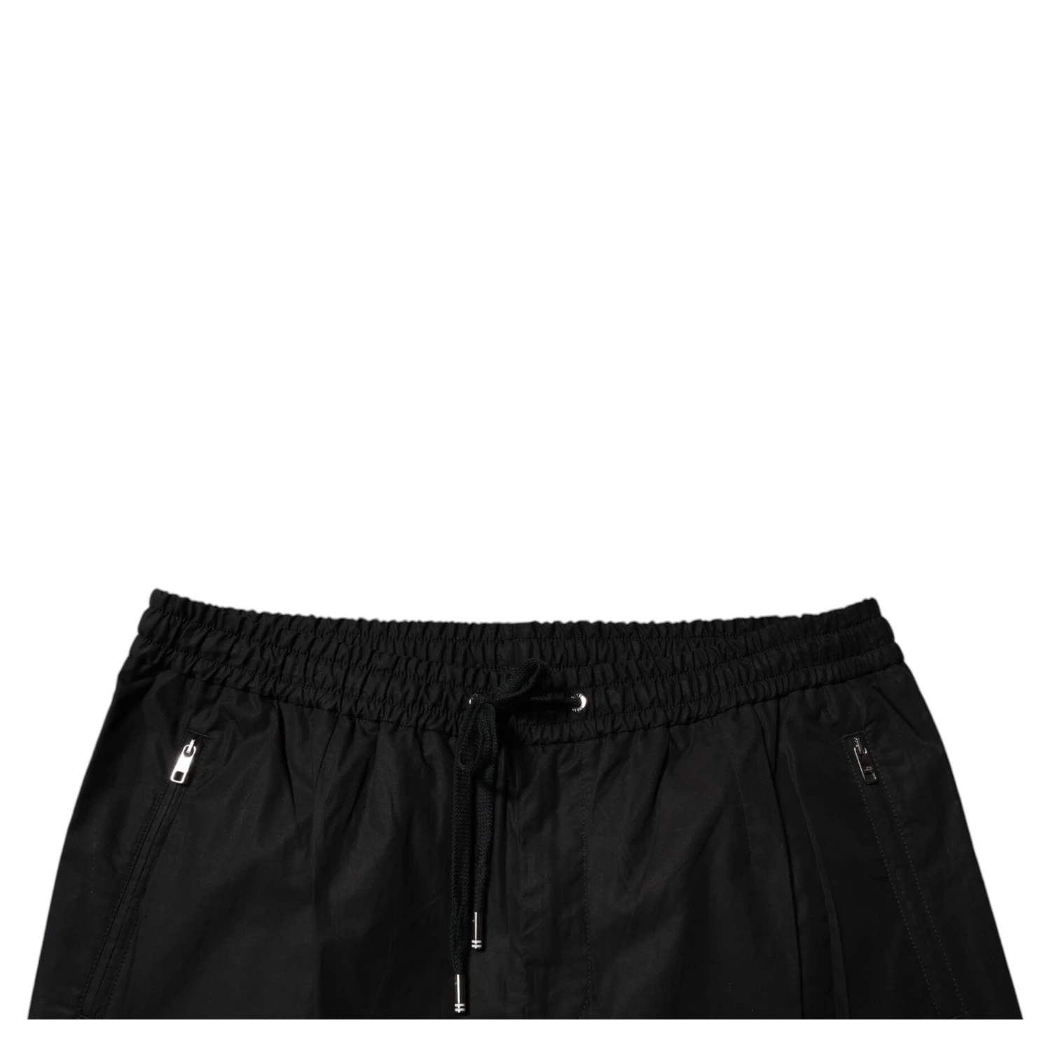 Black Cotton Men Jogger Sweatpants Pants