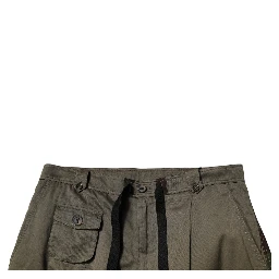 Multicolor Patchwork Camouflage Cargo Pants