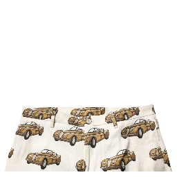 Off White Cars Cotton Skinny Men Denim Jeans
