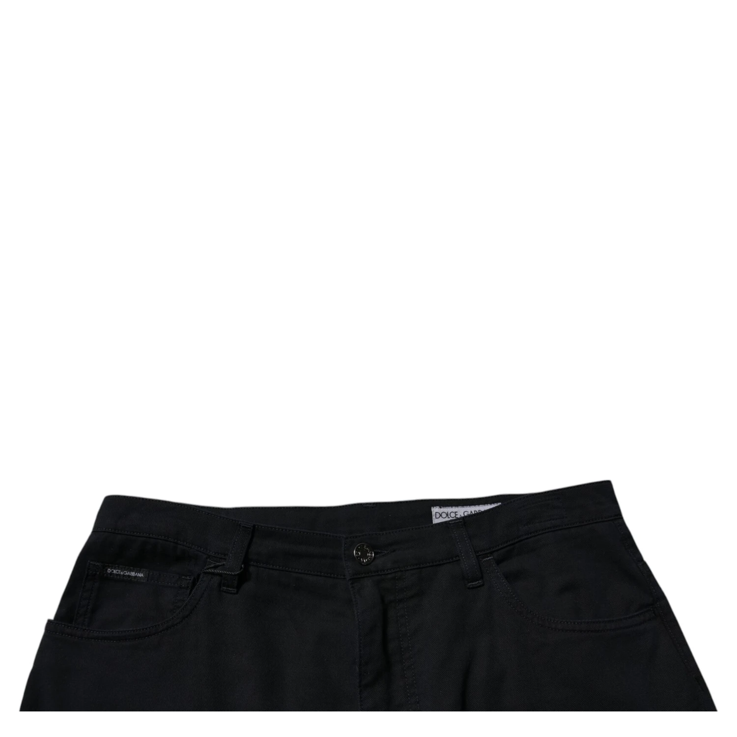 Dark Blue Cotton Stretch Loose Men Denim Jeans