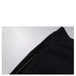 Dark Blue Cotton Stretch Loose Men Denim Jeans