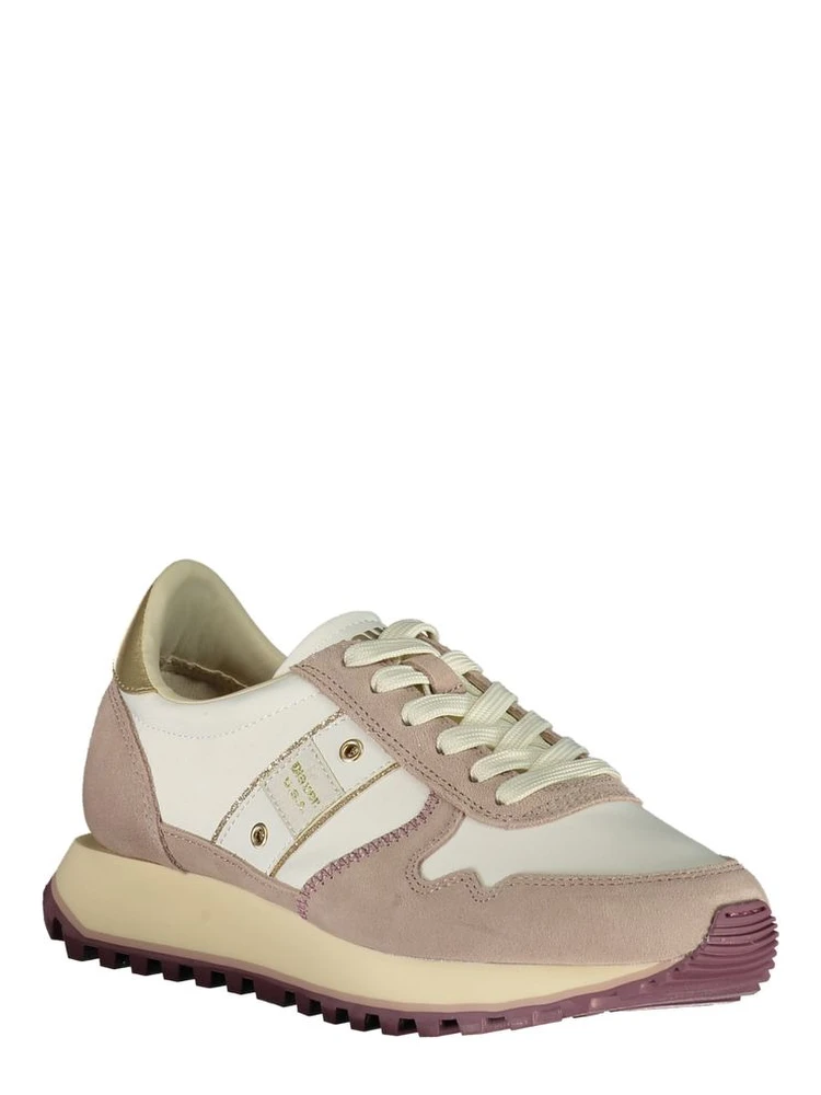 حذاء رياضي أبيض من البوليستر alternative