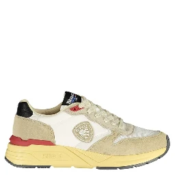 Beige Polyester Sneaker