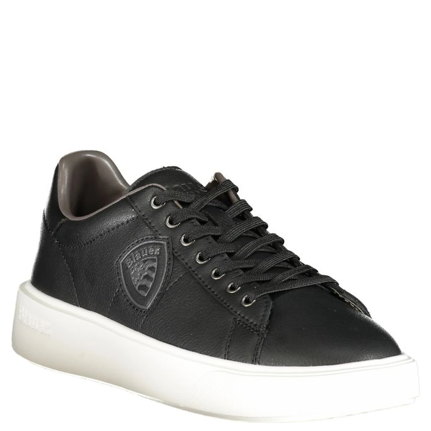Black Polyester Sneaker