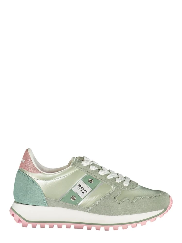 Blauer Green Polyester Women Sneaker