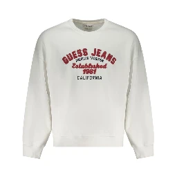 White Cotton Sweatshirt