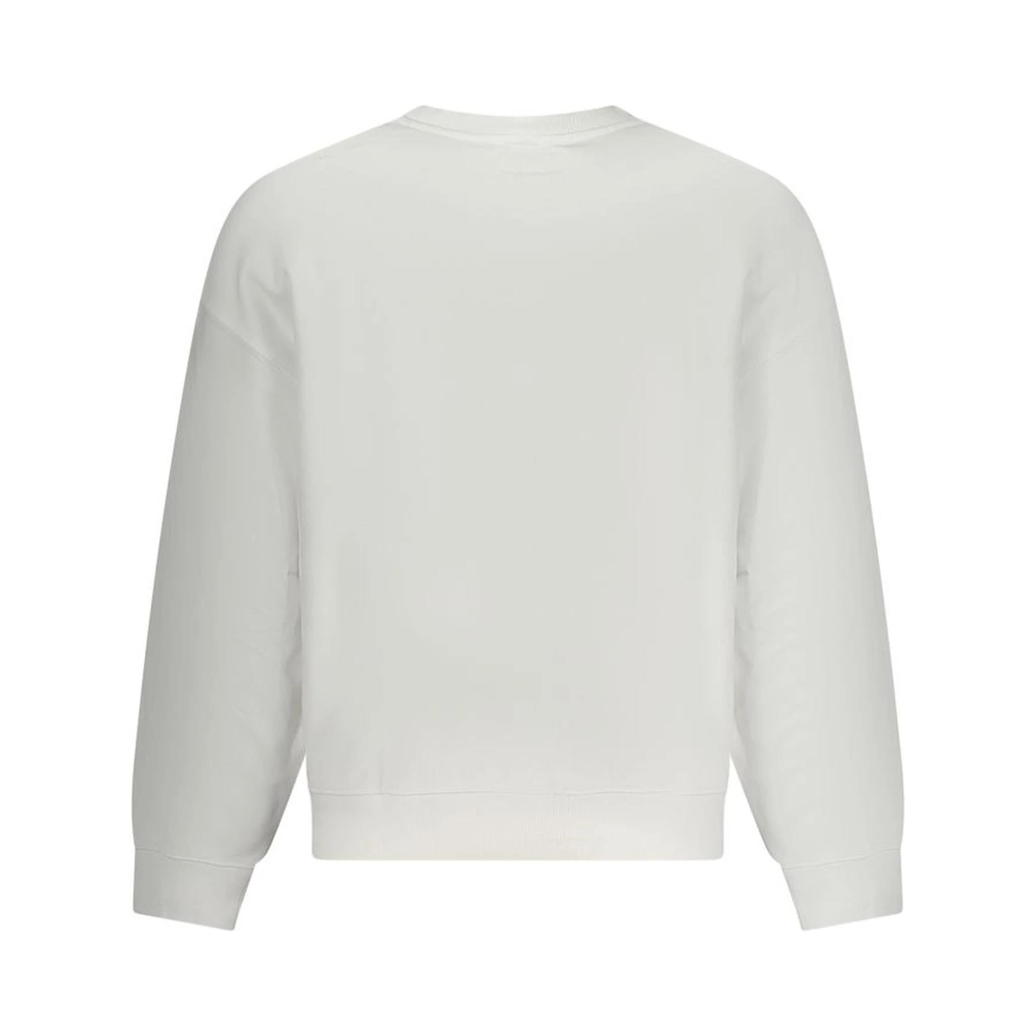 White Cotton Sweatshirt