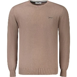 Brown Cotton Sweater