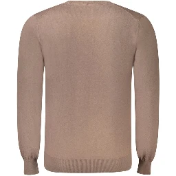 Brown Cotton Sweater