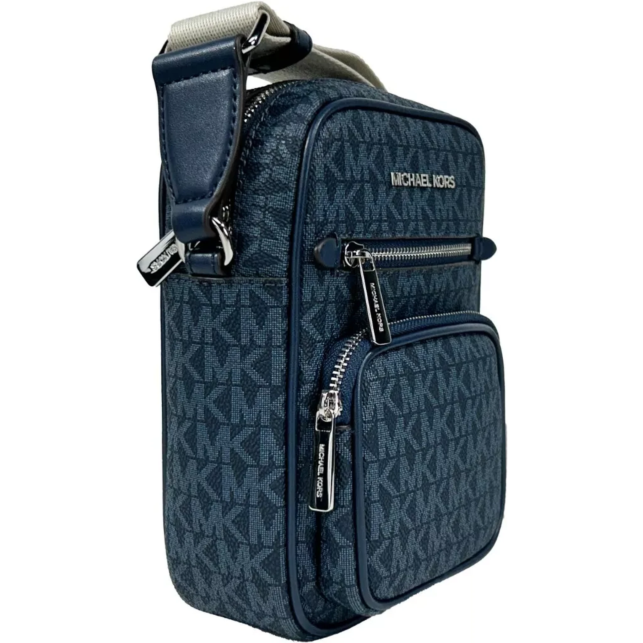 North South Medium Crossbody Bag Navy Blue