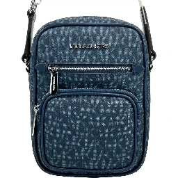 North South Medium Crossbody Bag Navy Blue