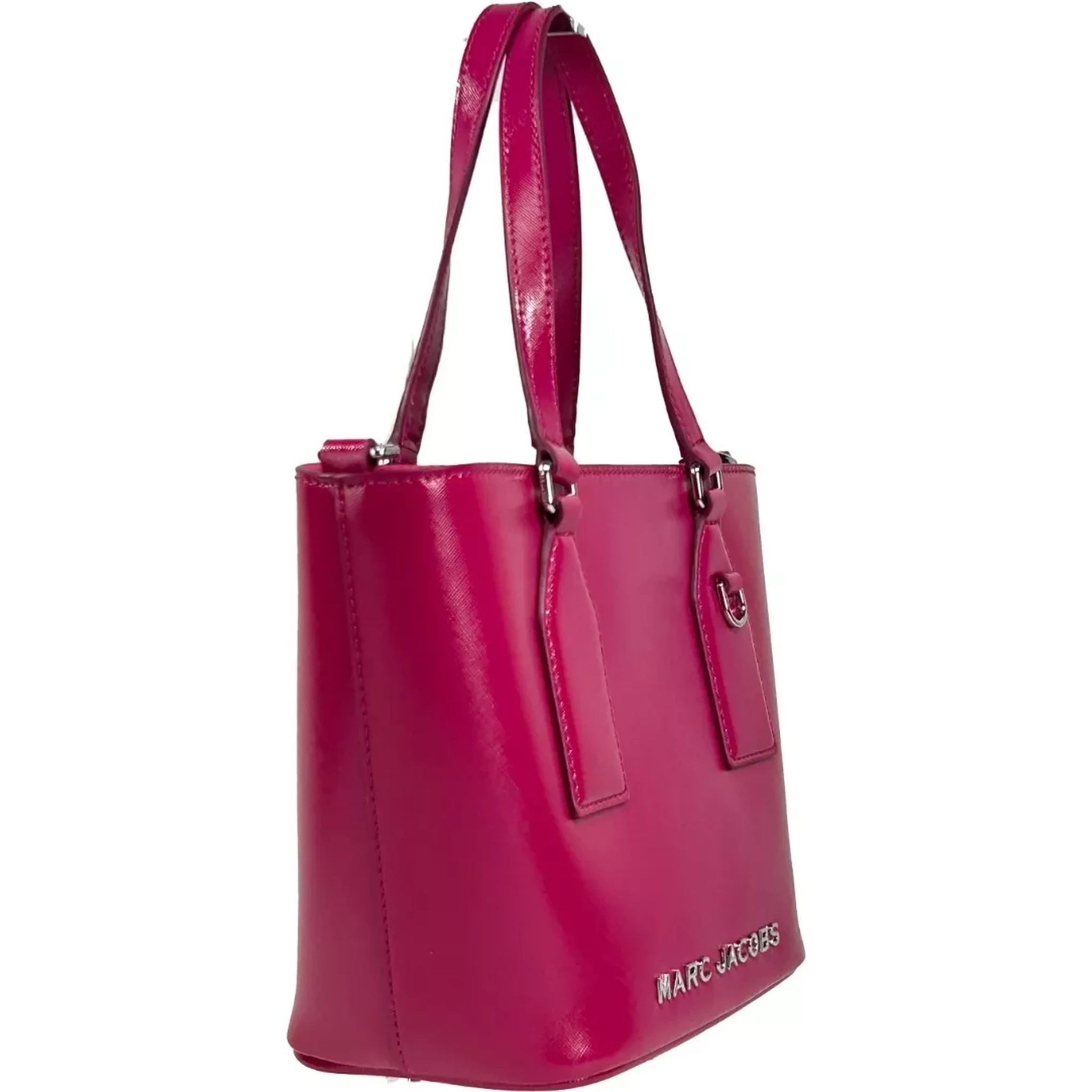 Small Saffiano Leather Tote Crossbody Bag