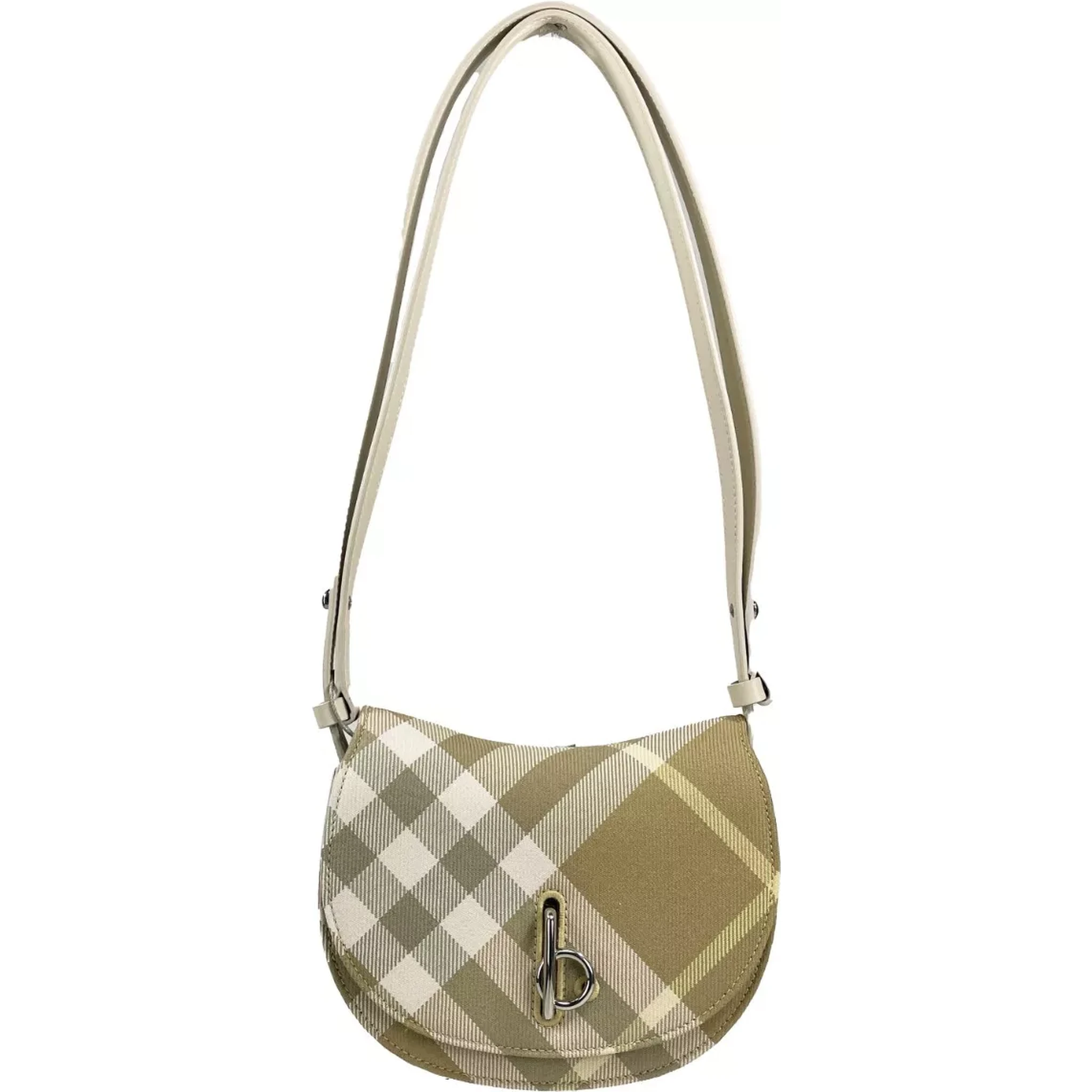 Mini Check Rocking Horse Crossbody Bag Purse