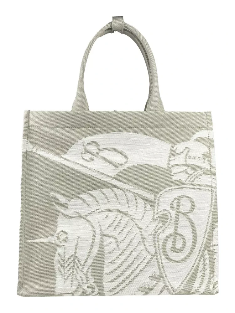 EKD Canvas Tote Bag With Coin Pouch Beige