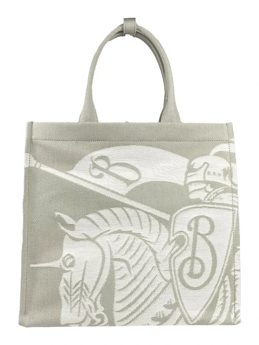 EKD Canvas Tote Bag With Coin Pouch Beige