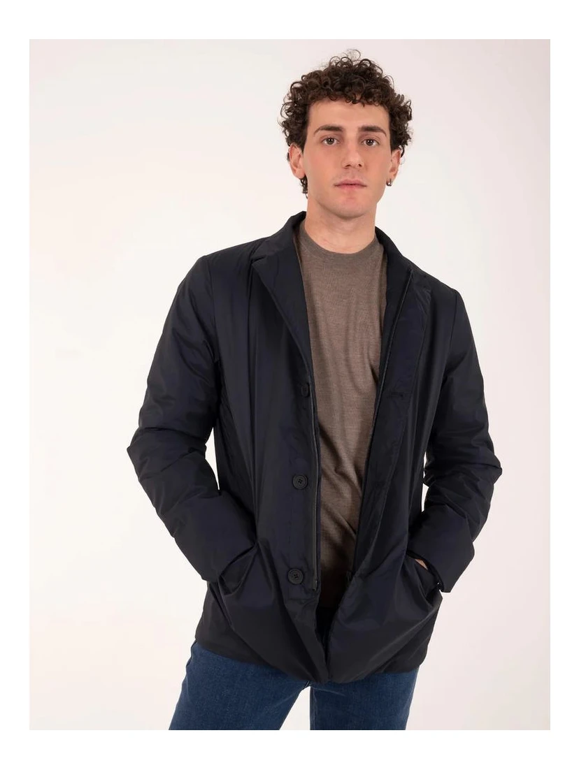 Blue Polyester Jacket