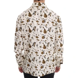 Multicolor Silk Pattern Shirt