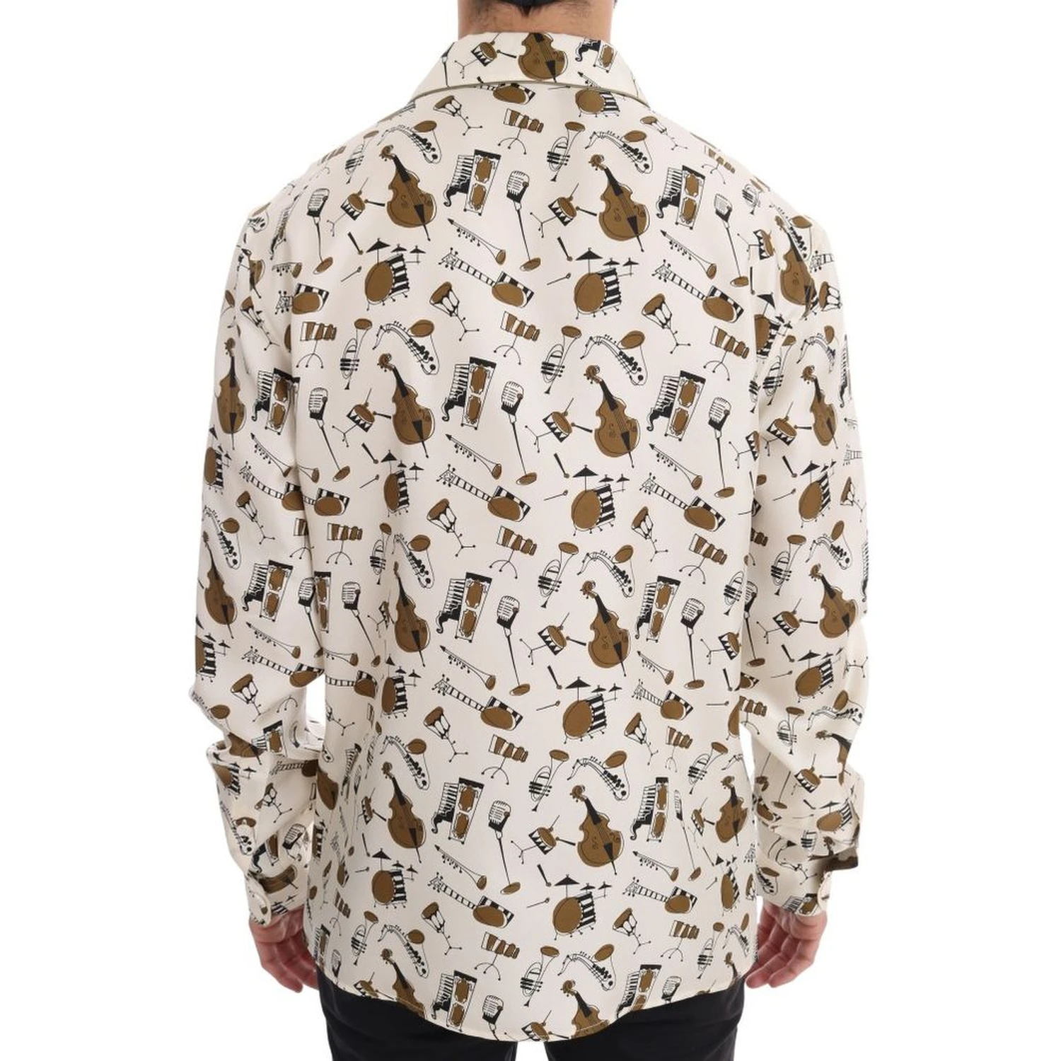 Multicolor Silk Pattern Shirt