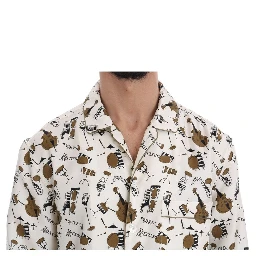 Multicolor Silk Pattern Shirt