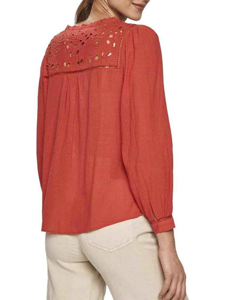 Red Viscose Blouse alternative