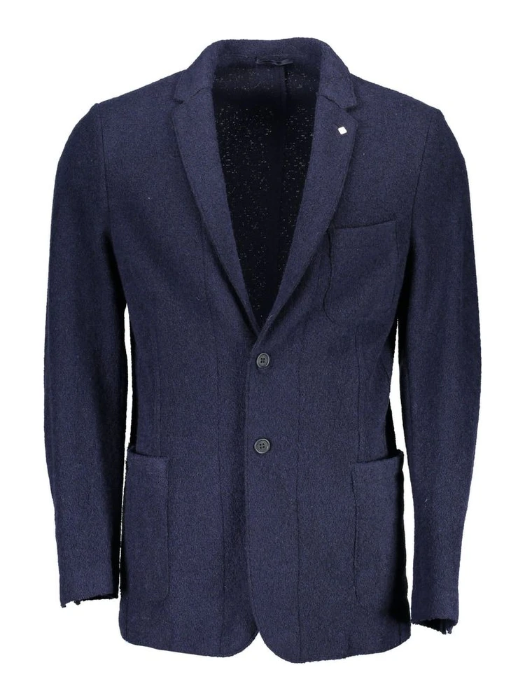 Blue Wool Blazer