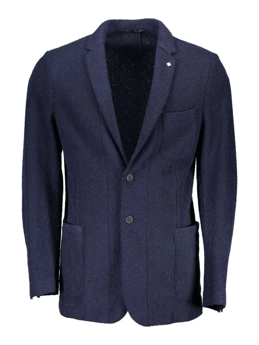 Blue Wool Blazer