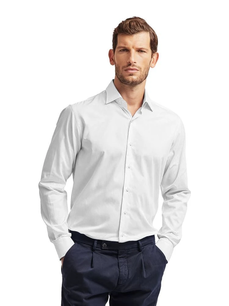 قميص أبيض من القطن alternative