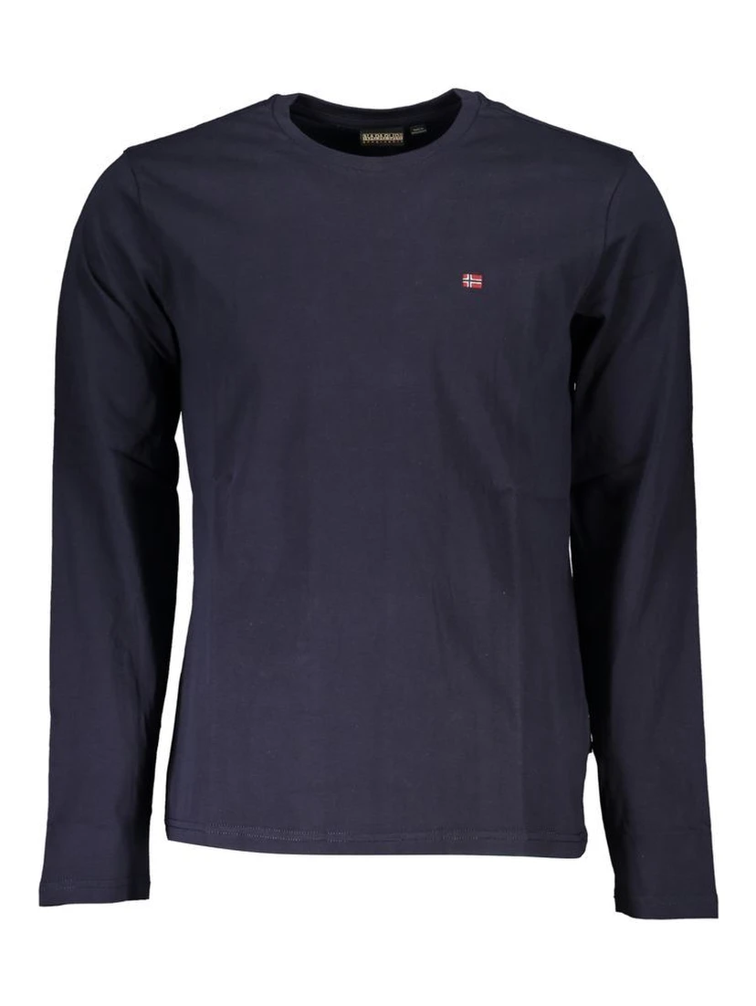 Long-sleeved Cotton T-shirt In Brown