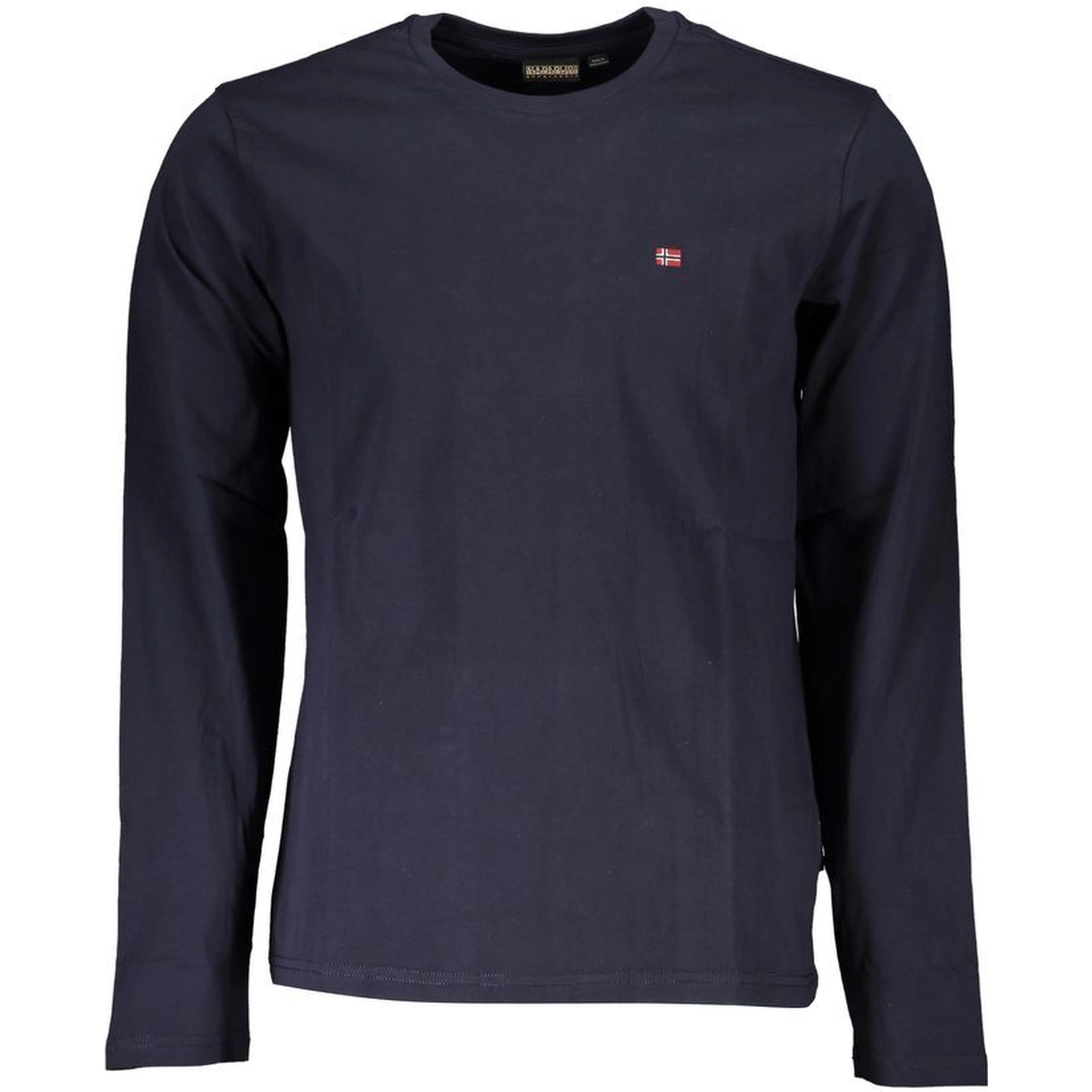 Long-sleeved Cotton T-shirt In Brown