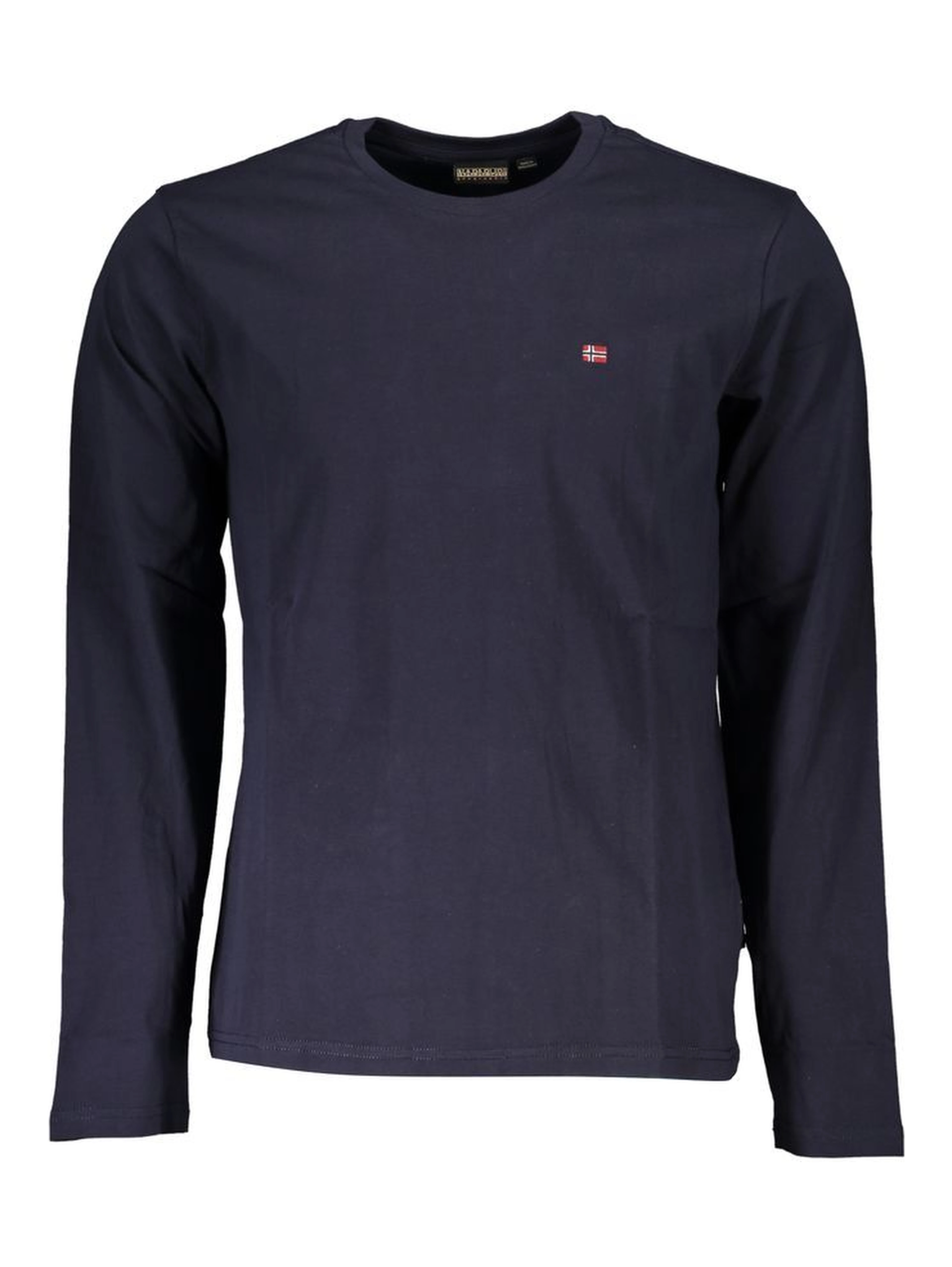 Long-sleeved Cotton T-shirt In Brown