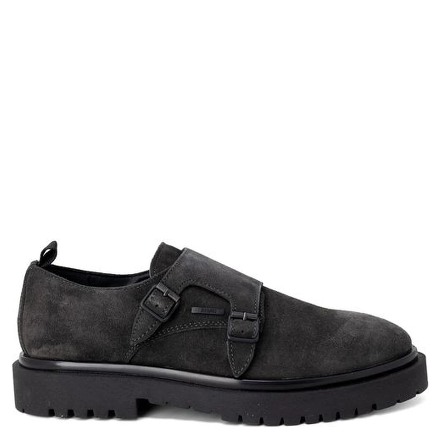 Black Leather Flat Boots