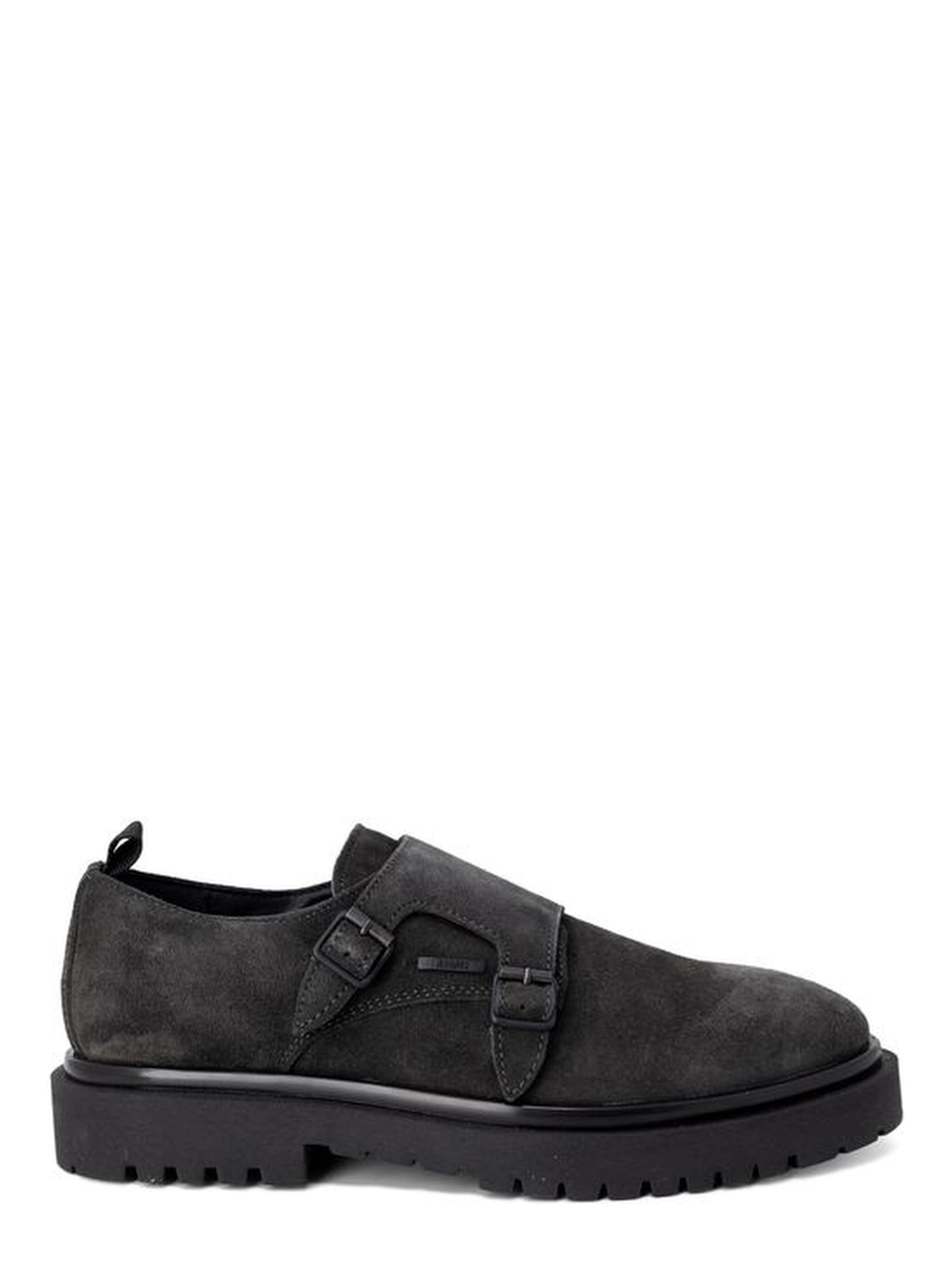 Black Leather Flat Boots