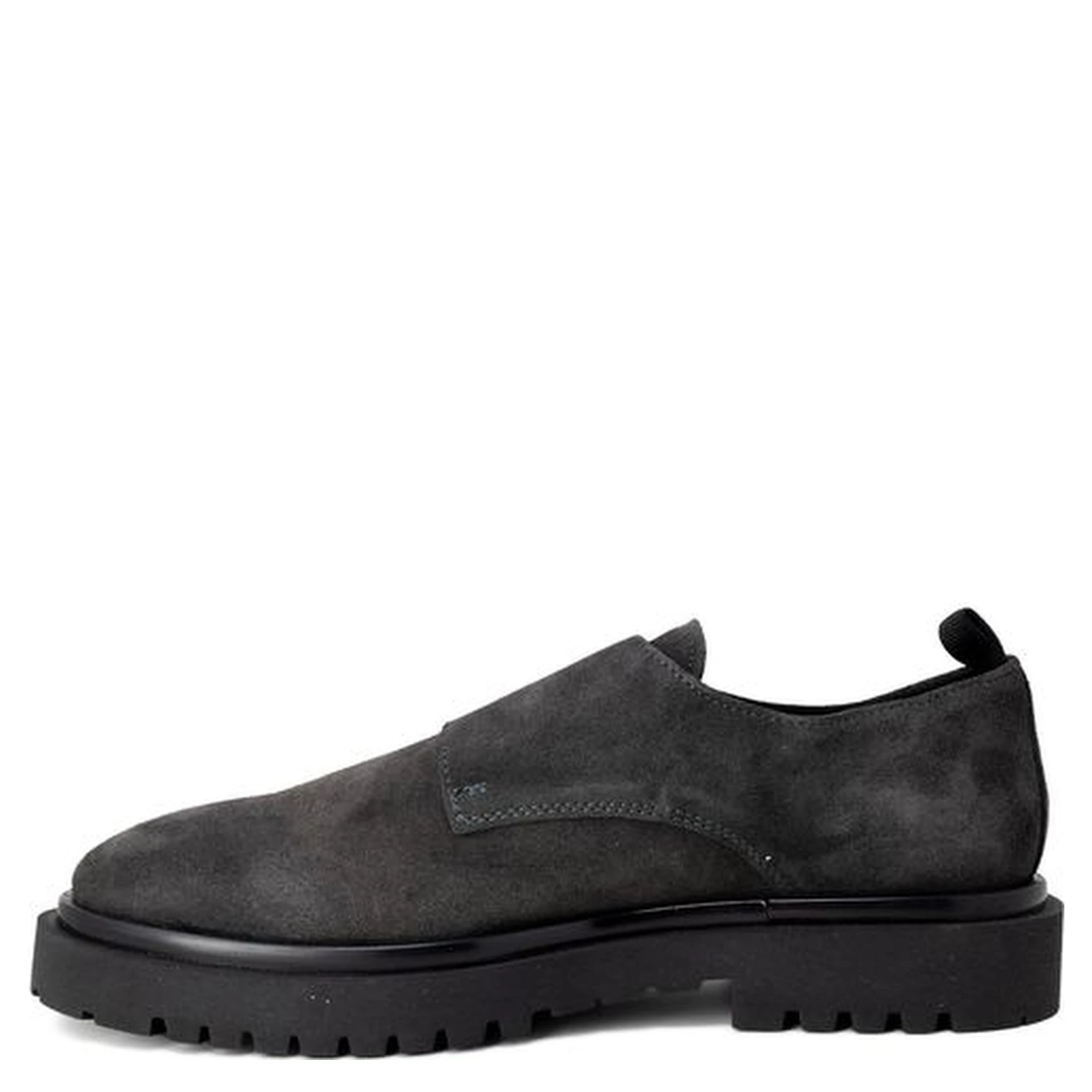 Black Leather Flat Boots