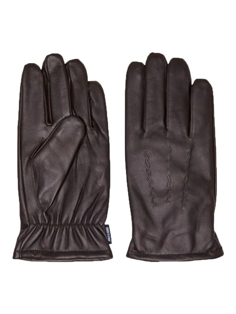 Brown Leather Gloves