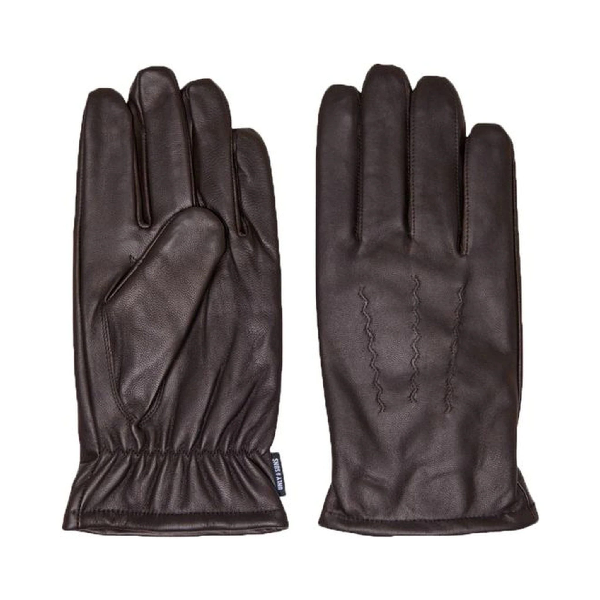 Brown Leather Gloves