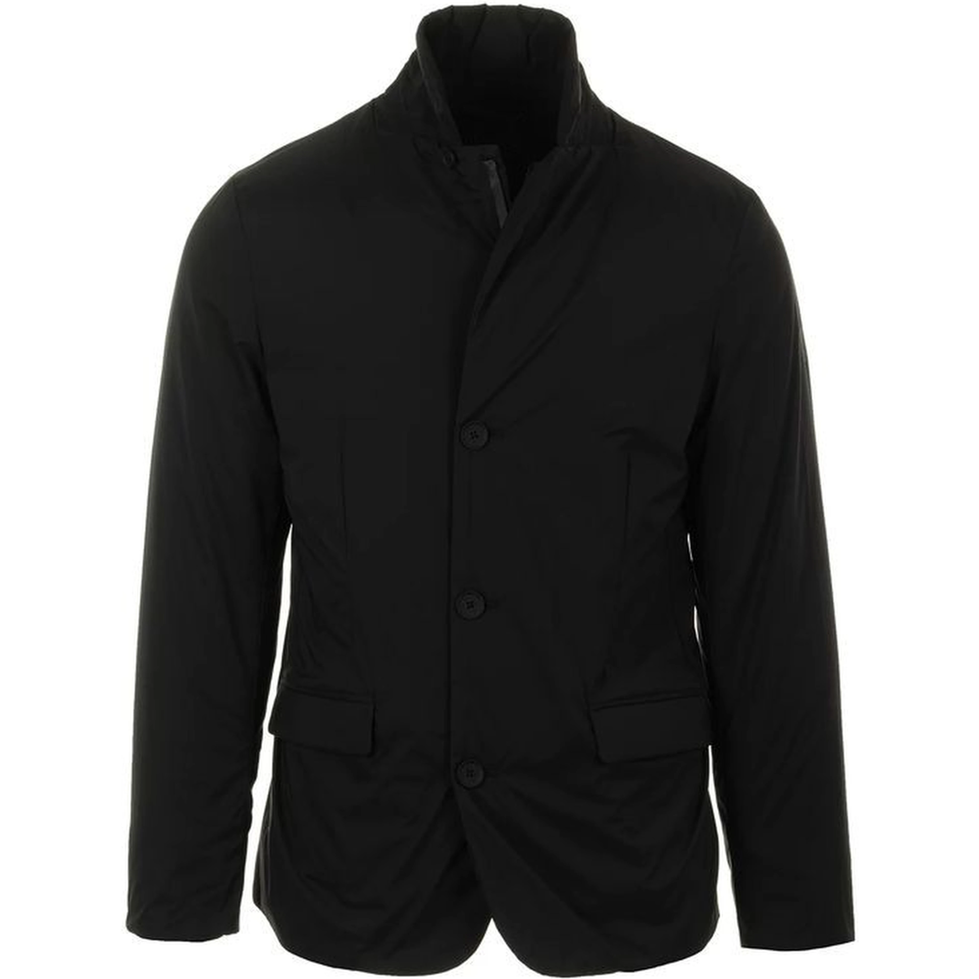 Black Polyester Coat