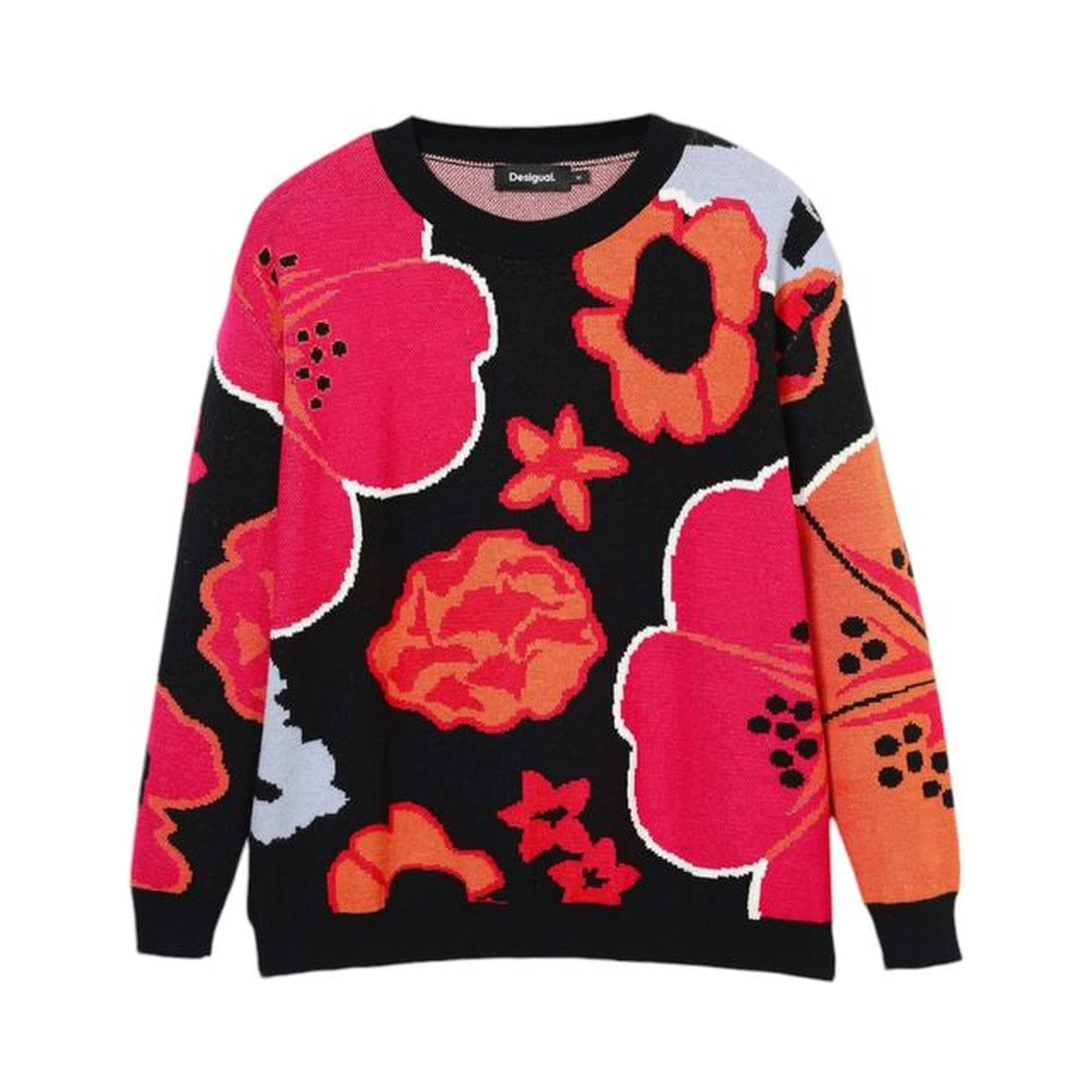 Black Polyamide Sweatshirt