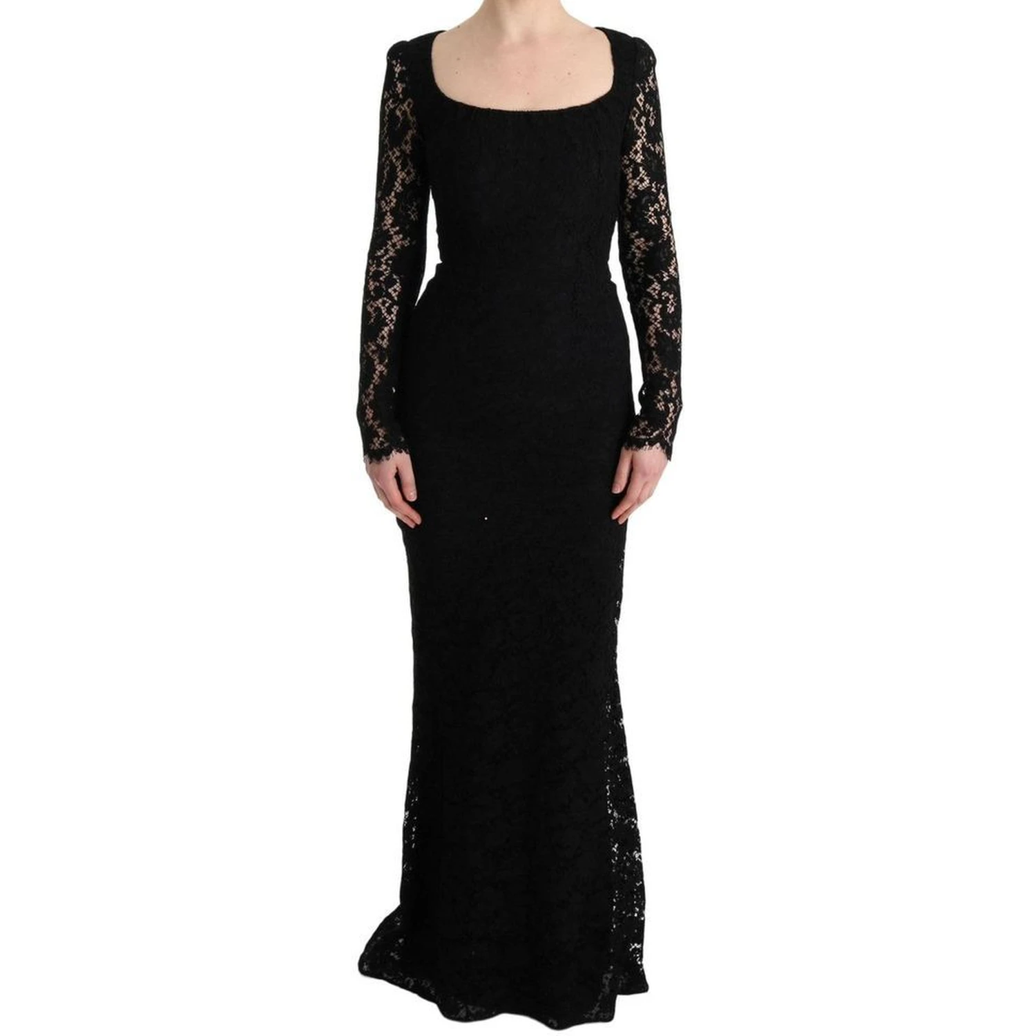 Black Cotton Cocktail Dress